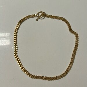 Madewell gold chain necklace. Never worn